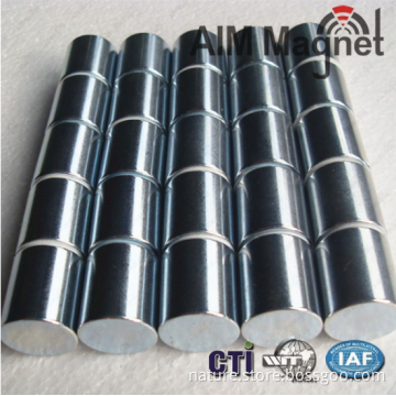 1/4 Inch by 1/4 Inch Cylinder Permanent Magnet